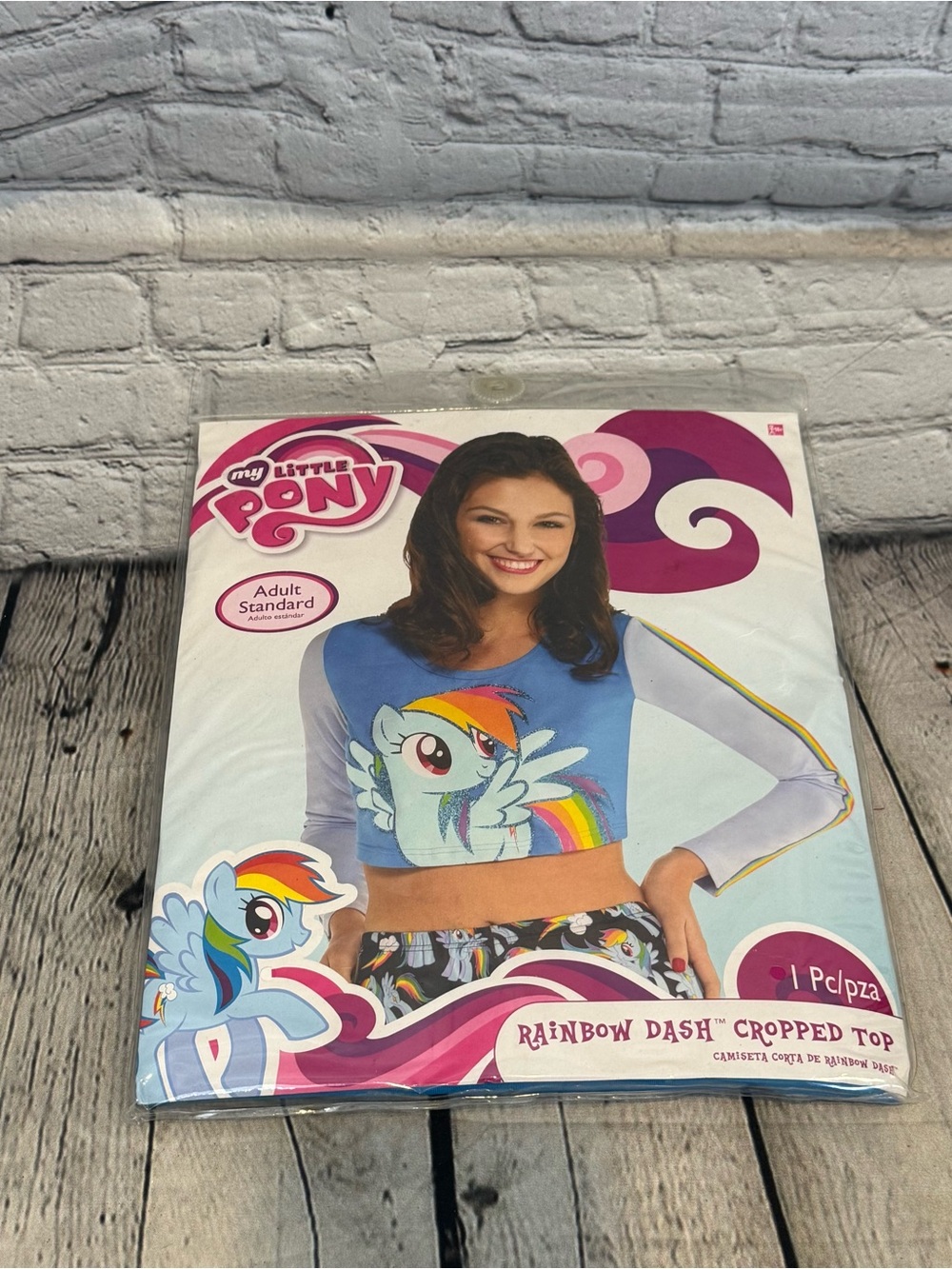 My Little Pony Women’s Halloween Costume Cropped Shirt